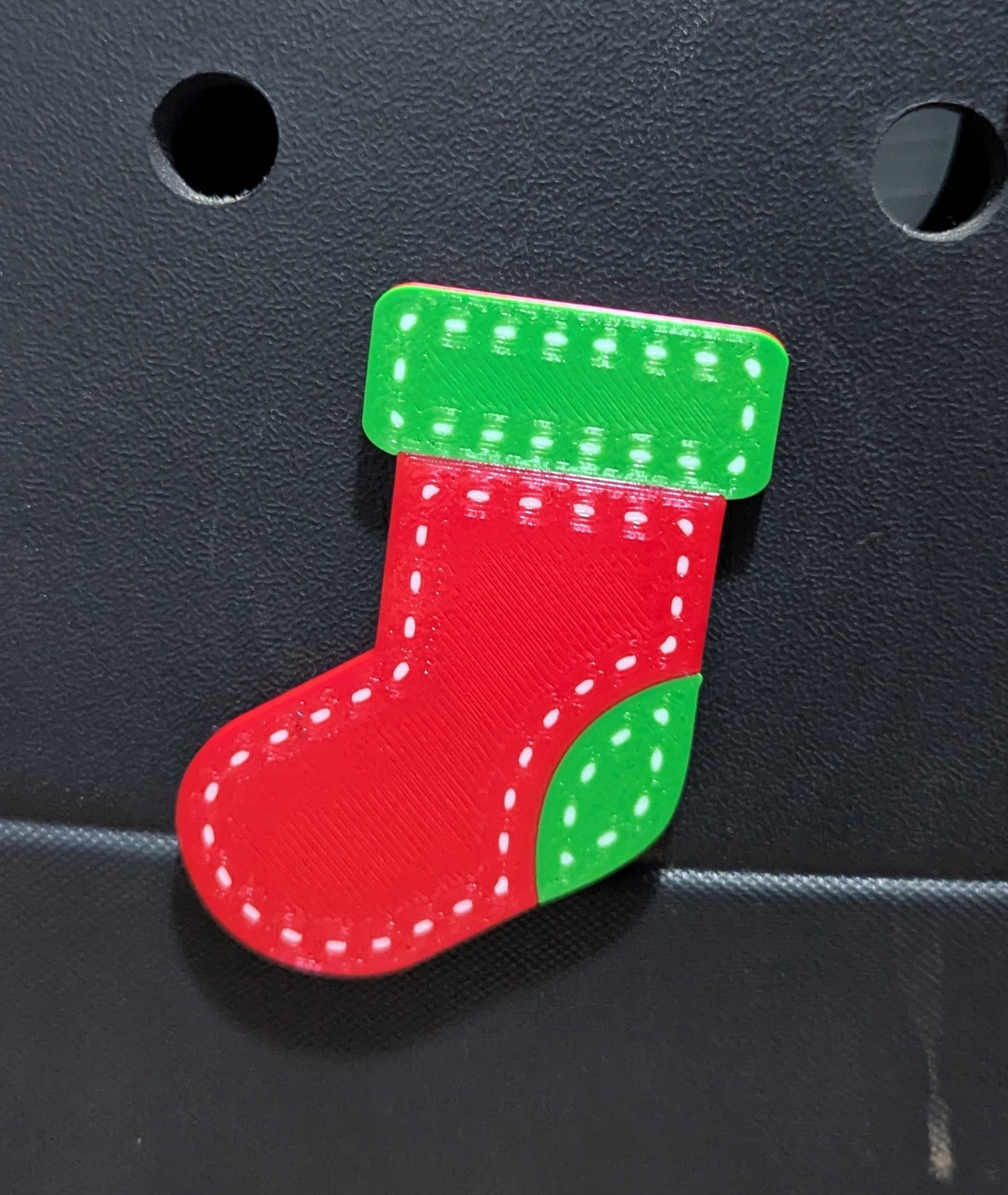 Stitch style Christmas Bogg bag charms