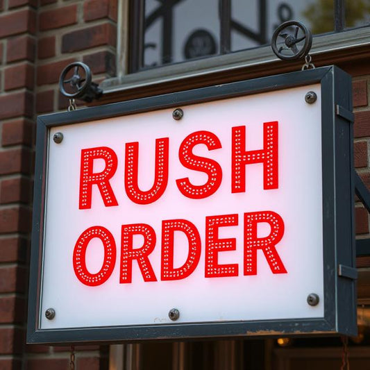 RUSH MY ORDER