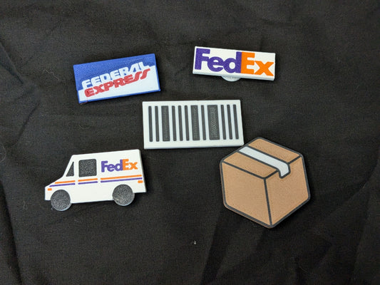 FedEx croc jibbitz