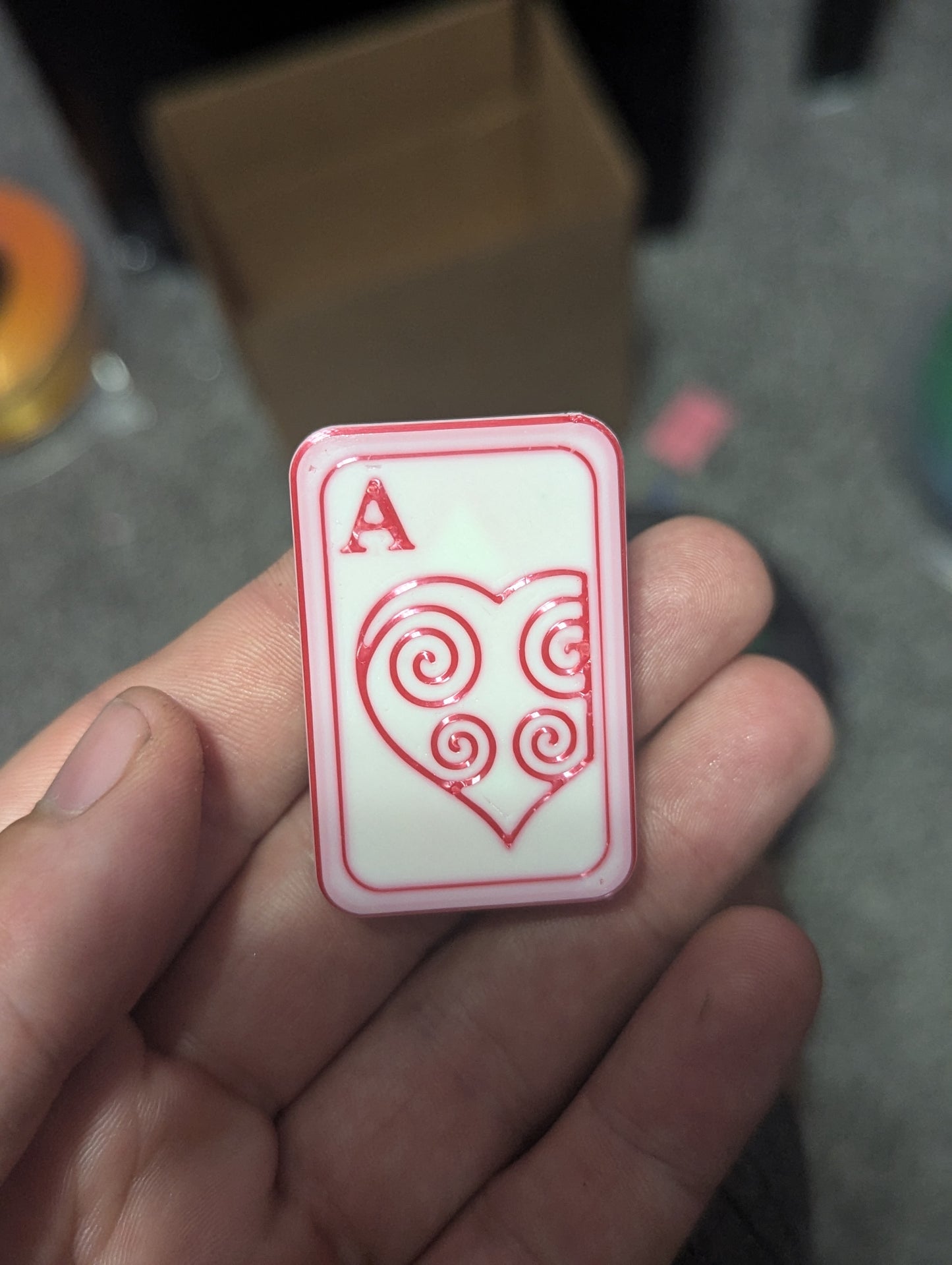 Card Fidget slider