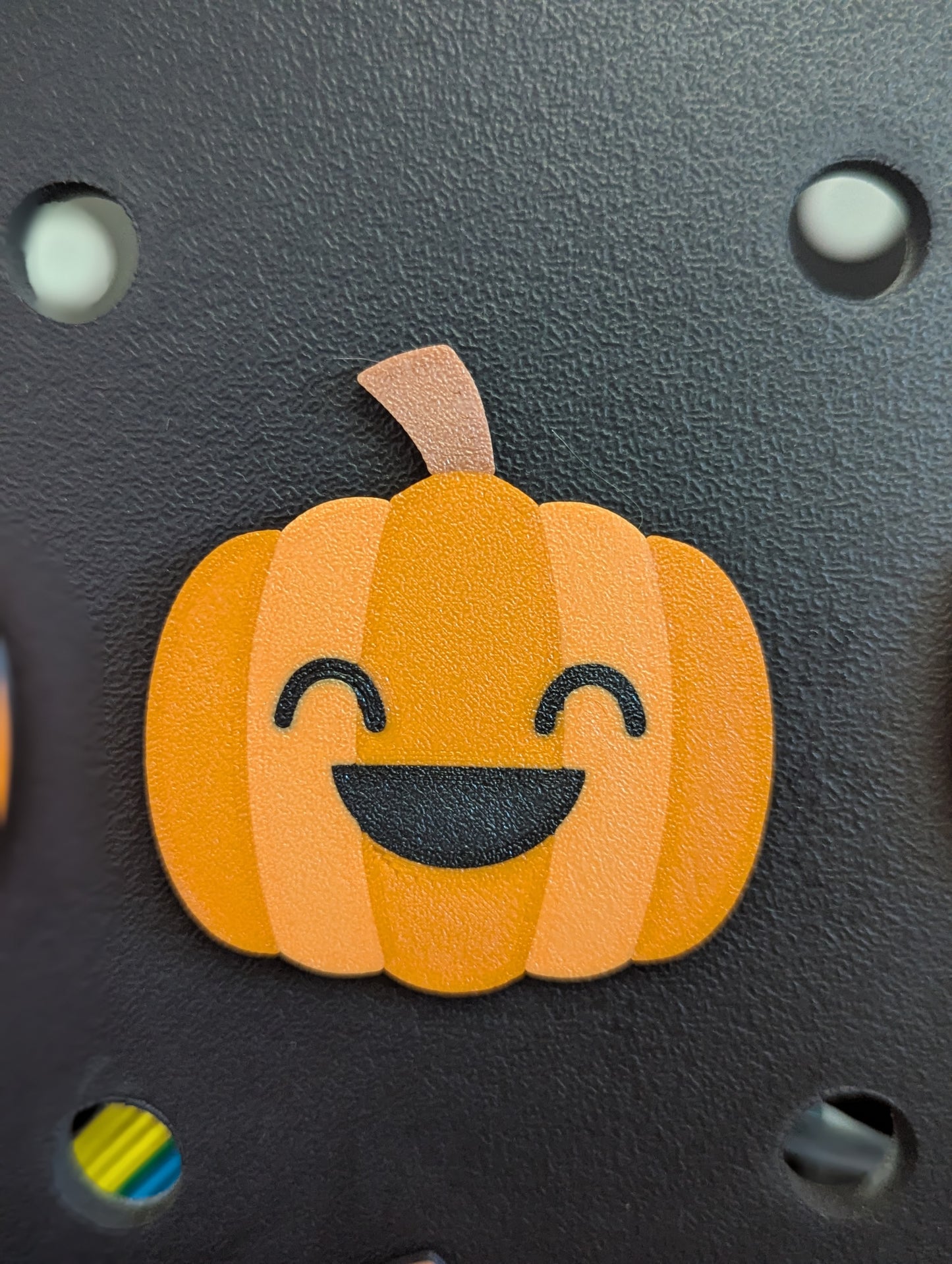 Jack-O'-Lantern themed Bogg Bag Charms