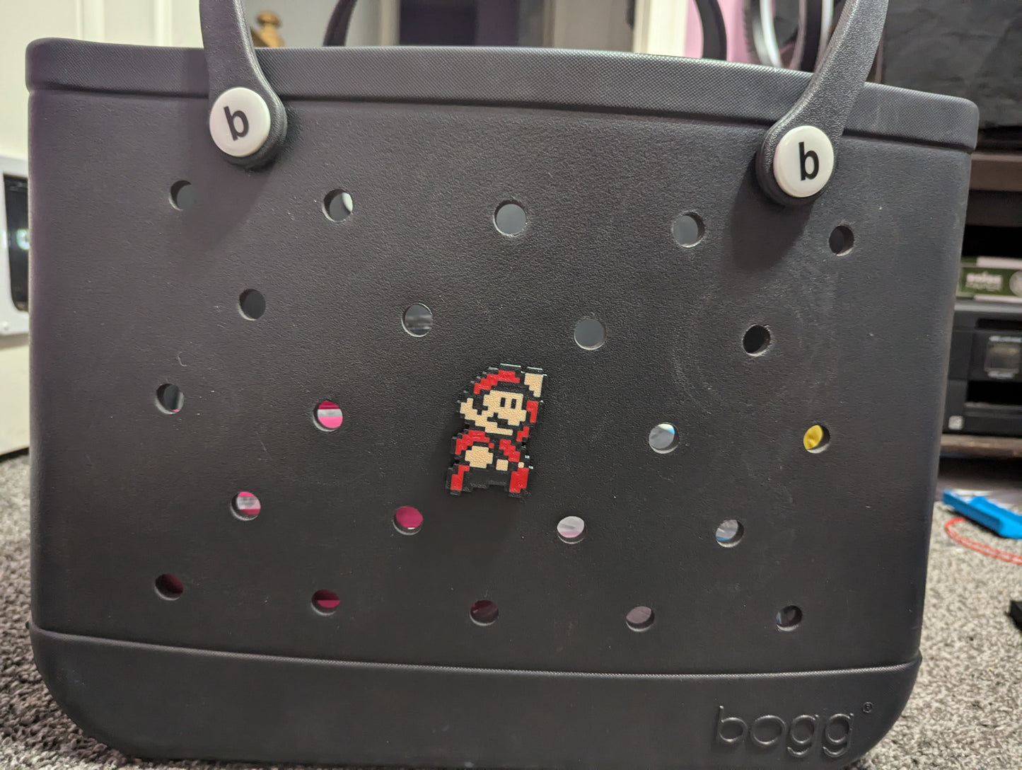 Super Mario Bros 3 Bogg bag charms