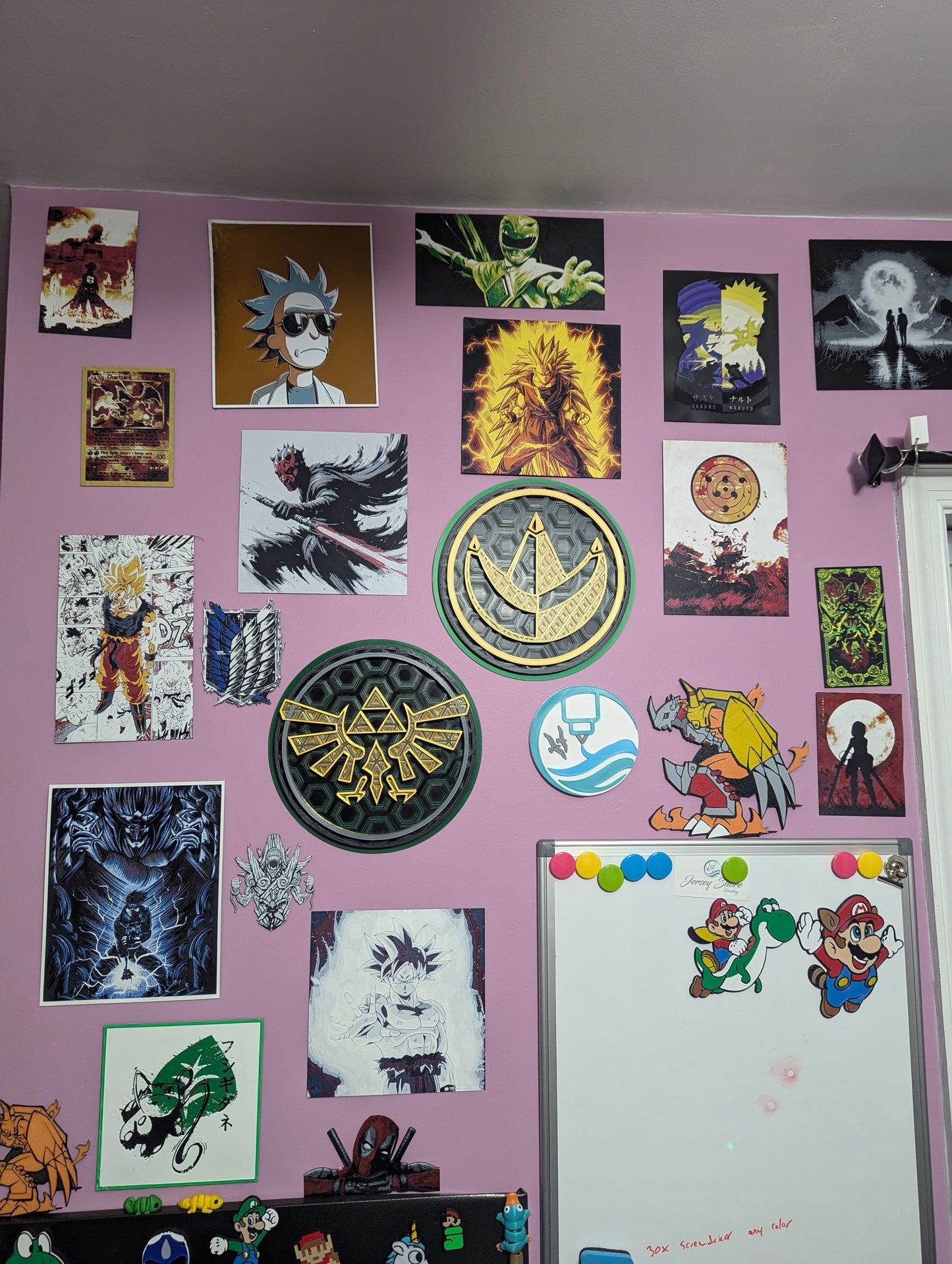 3D printed wall art