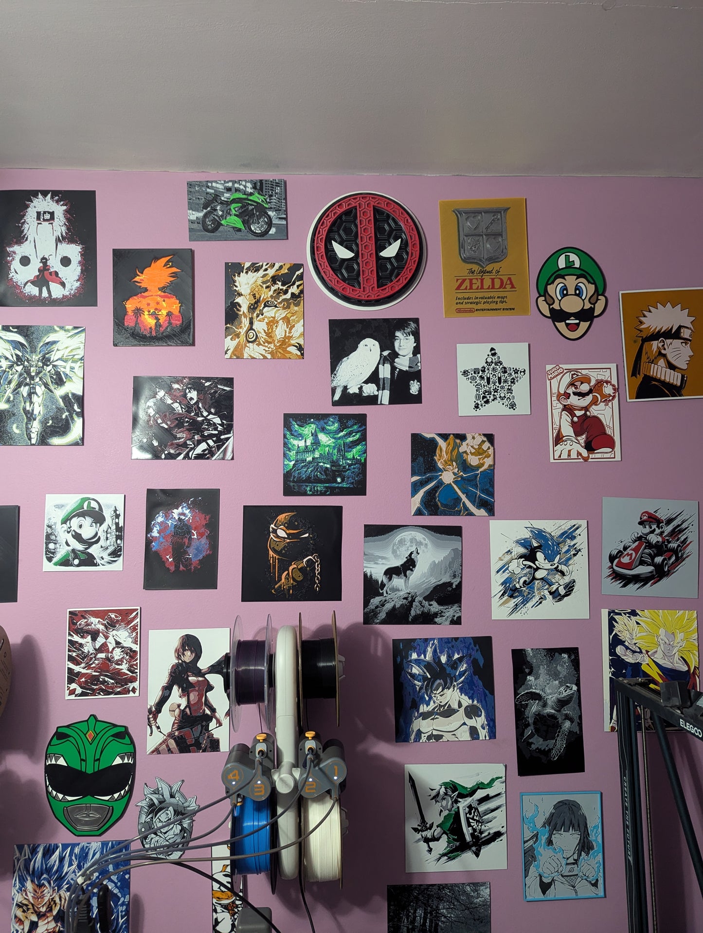 3D printed wall art