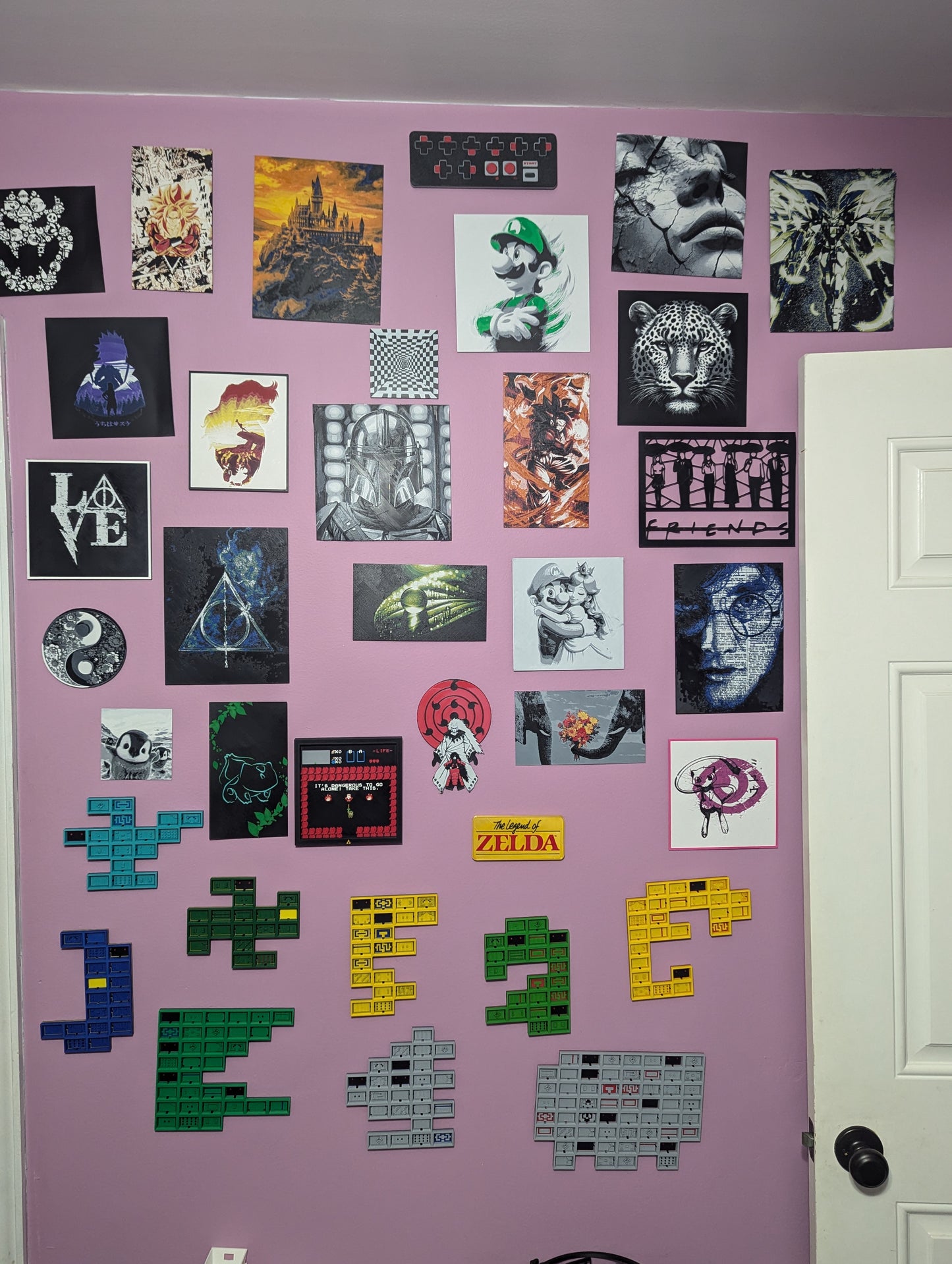 3D printed wall art