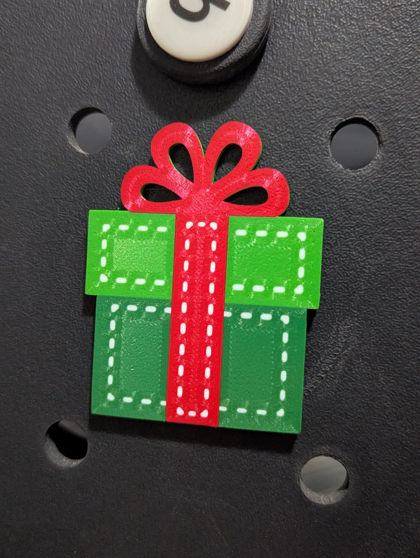 Stitch style Christmas Bogg bag charms