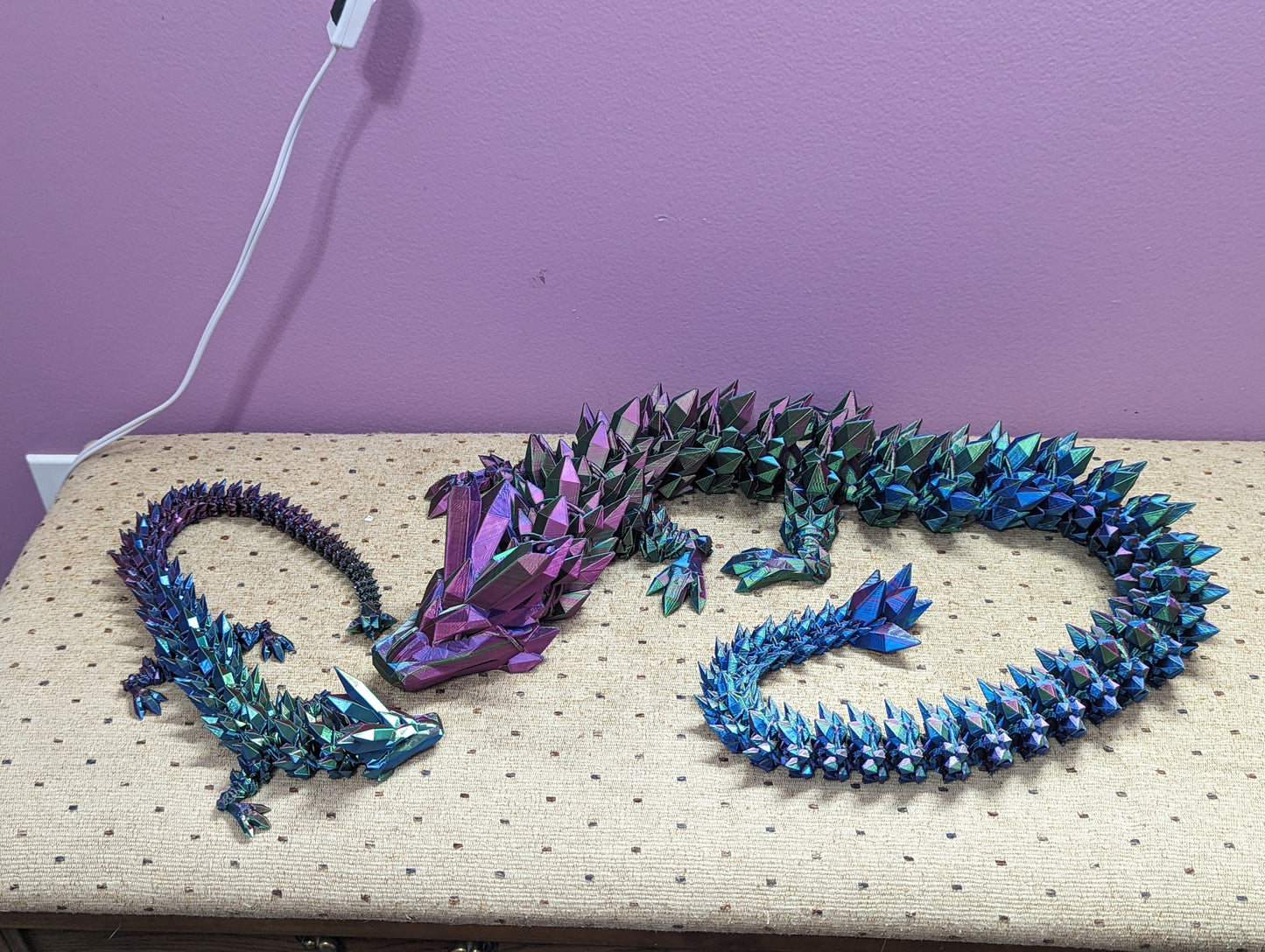 Articulated Crystal Dragon