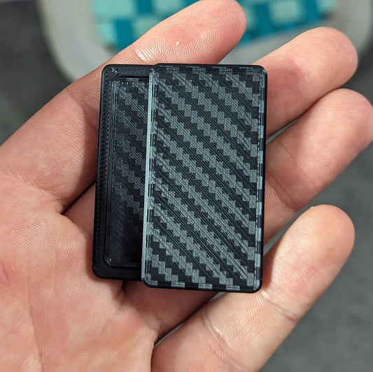 Carbon Fiber Style Fidget Slider